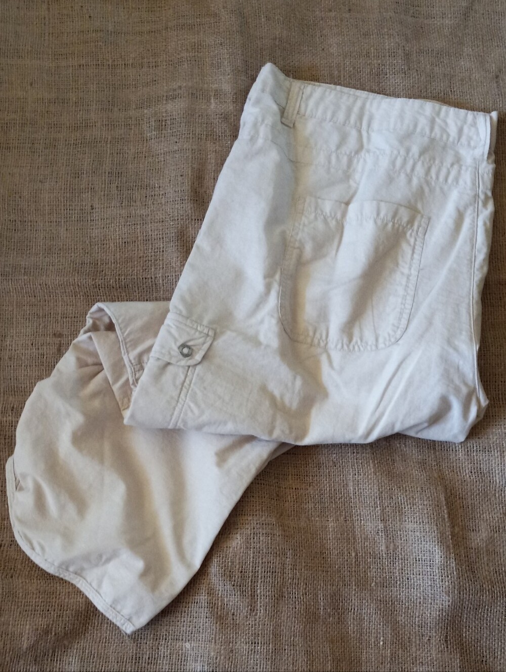 Woolrich Lightweight Cotton Capri Pants SZ 14